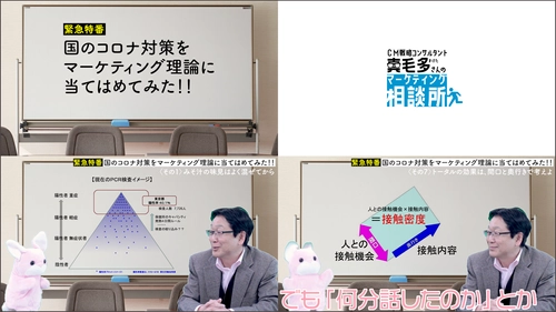 日本のコロナ対策をマーケティング理論に当てはめてみた！！　 わかりやすくて楽しい無料オンライン講座が緊急特番を公開