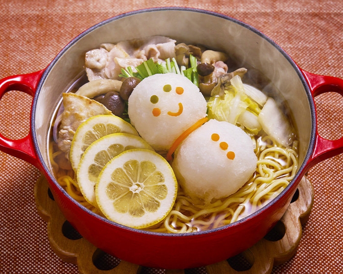 みぞれ鍋正麺(醤油味)