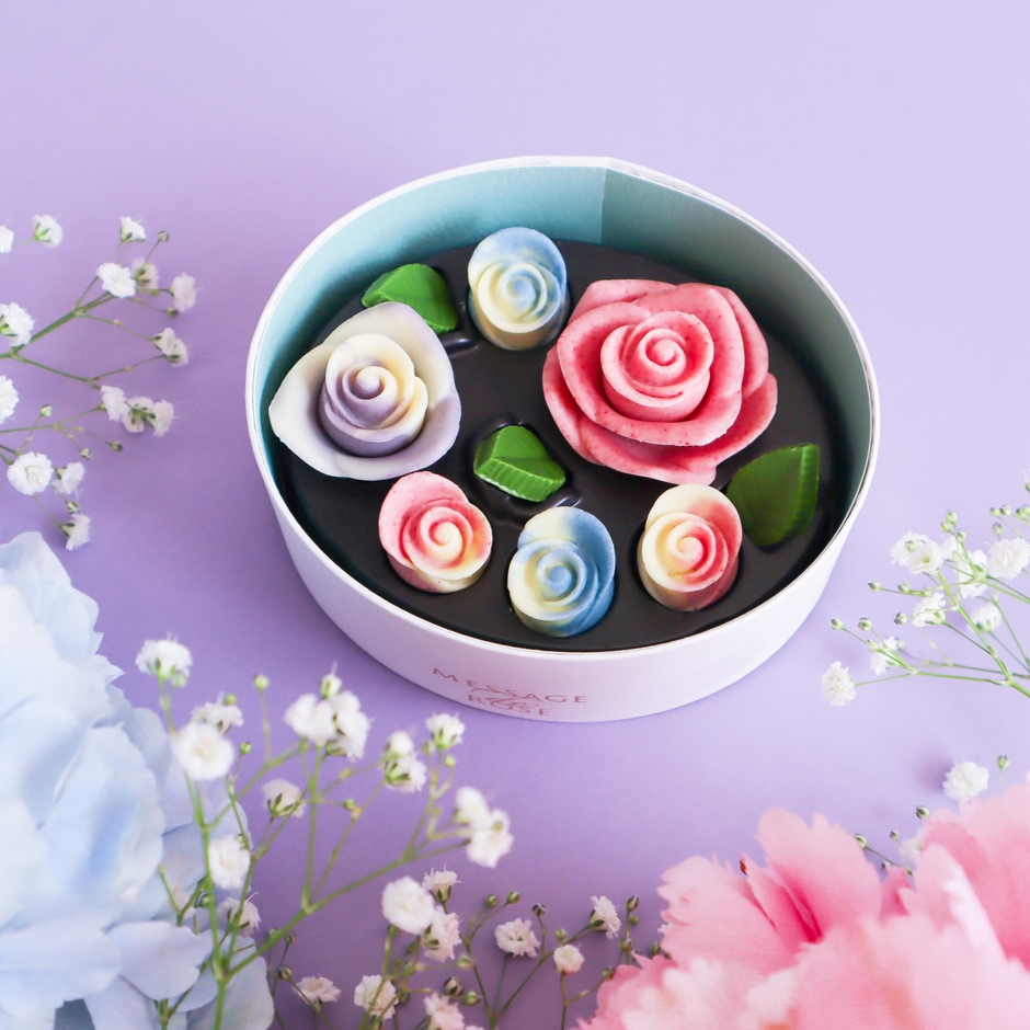 季節を味わうお花屋さんのチョコレート