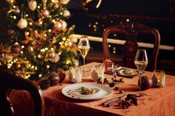 ▲ Auberge フレンチの森が贈る「ラグジュアリークリスマスコース」