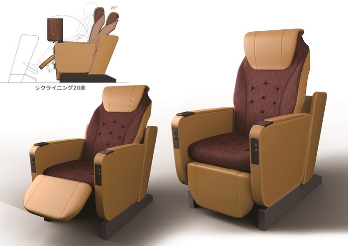 クリスタルクルーザー「菫」(すみれ)車内(イメージ)