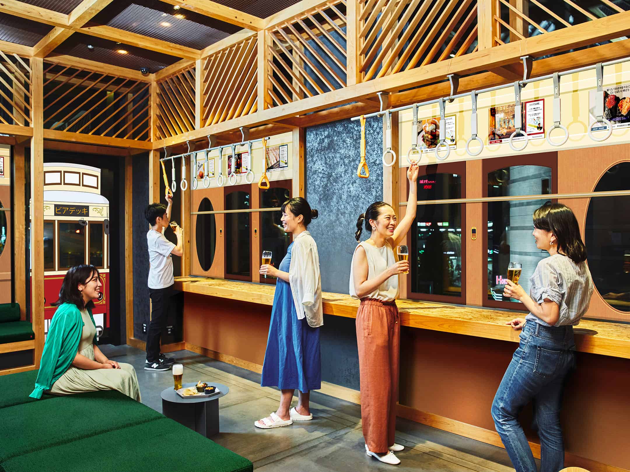 OMO5東京大塚】まるで都電に乗っているかのような気分で、夏にぴったり