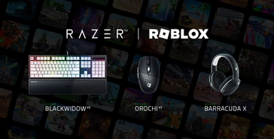 ＜Razer＞ 人気ゲームプラットフォーム「Roblox」との コラボレーション　 「Razer | Roblox コレクション」の3製品の他、 計5製品を6月30日(金)に販売開始