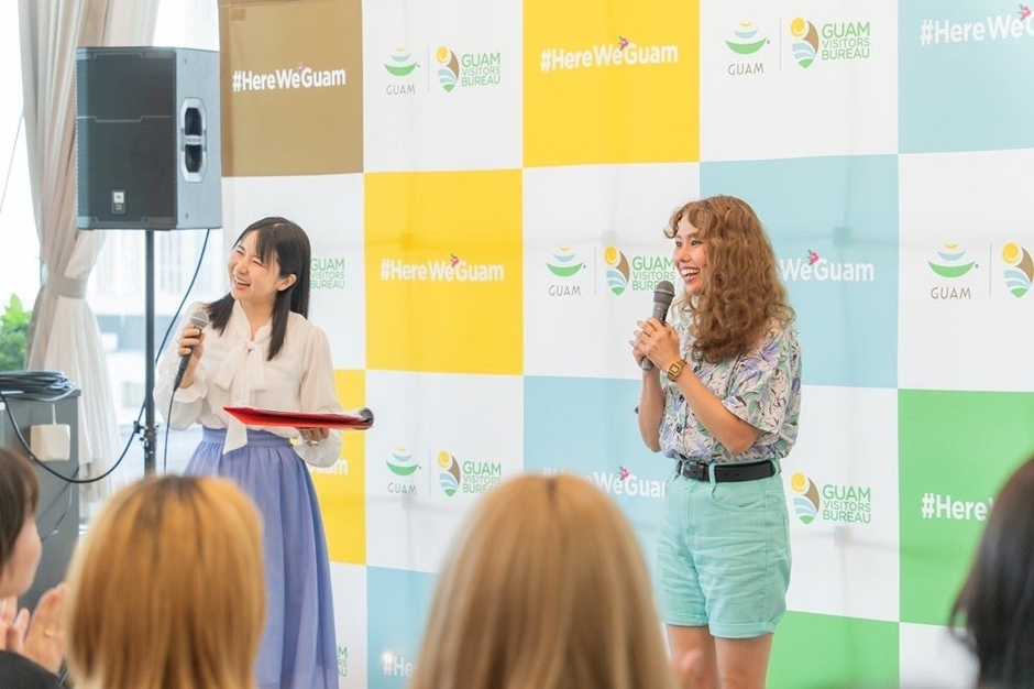 グアム政府観光局「GOGO! GUAMハファデイキャンペーン」大使・pecoさん