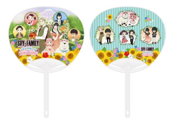 ▲オリジナルうちわで涼しく楽しもう!