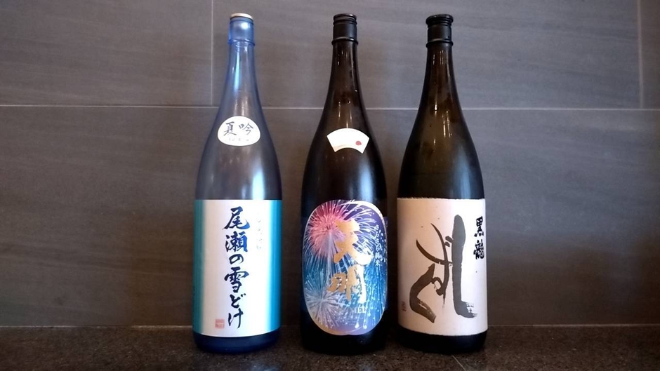 夏の食材に合う日本酒をご用意