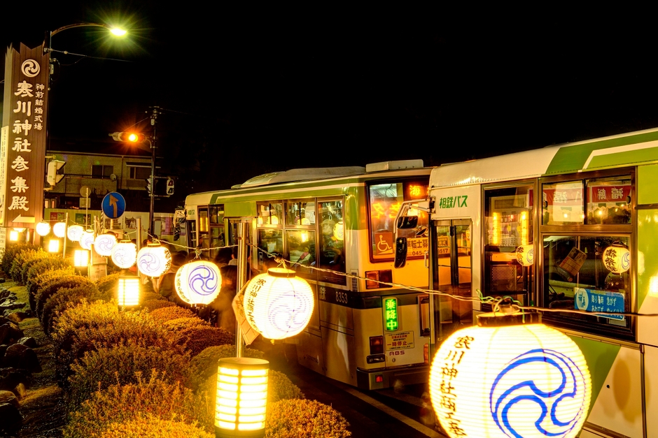 海老名駅と寒川神社を結ぶ相鉄バス