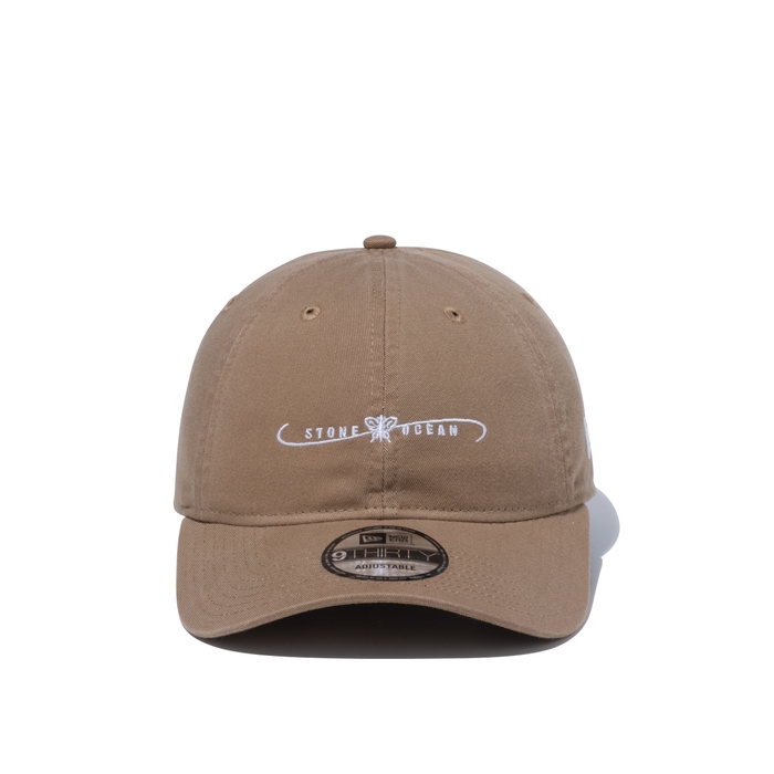 ジョジョの奇妙な冒険 ストーンオーシャン【NEW ERA】9THIRTYモデル STONE OCEAN LOGO KHAKI(2)