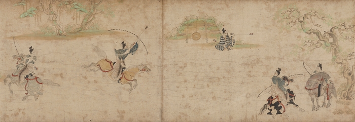 重要文化財 男衾三郎絵巻(部分)