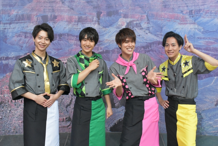 (左から)出演の神田陸人(祭nine.)、本田剛文(BOYS AND MEN)、平松賢人(BOYS AND MEN)、米谷恭輔(BMK)