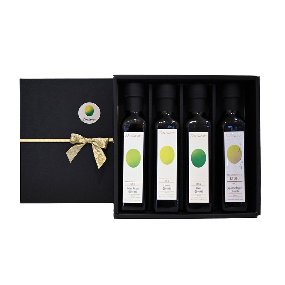 ORIWAオリーブオイルギフトセット(人気の4本セット)