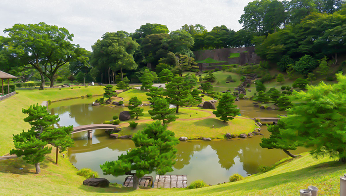 玉泉院丸庭園