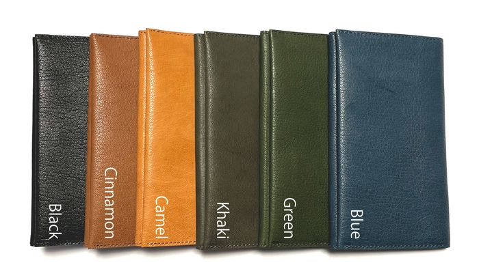 <全6色>植物タンニン鞣しで仕上げたゴーレザー(山羊革)