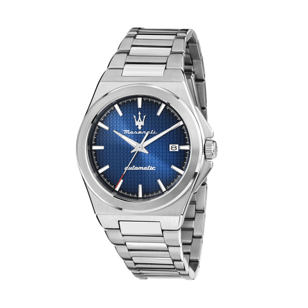 40MM AUTO 3H BLU DIA SS BR 