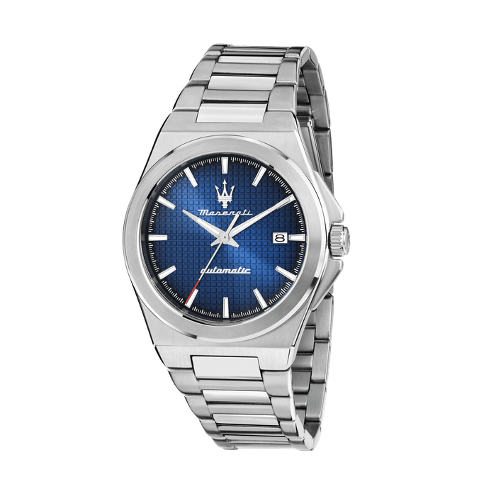 40MM AUTO 3H BLU DIA SS BR