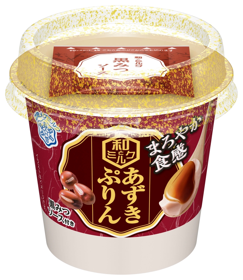 『和とミルク まろやか食感 あずきぷりん』