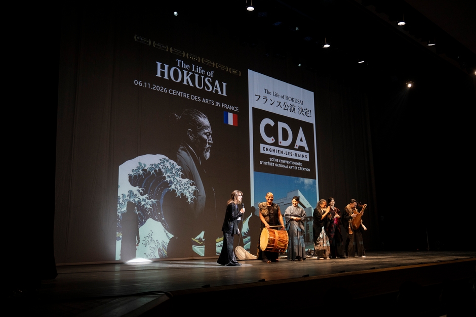 The Life of HOKUSAI パリ公演発表