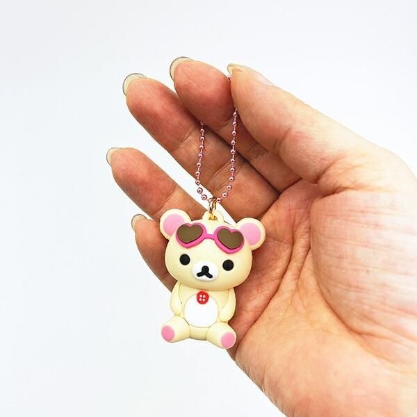 リラックマのマスコットキーホルダー