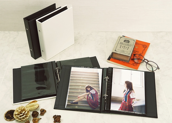 リング式高透明アルバム 全体写真