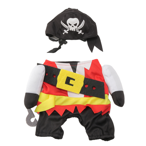 「ペット コスチューム Pirate」帽子付きです。