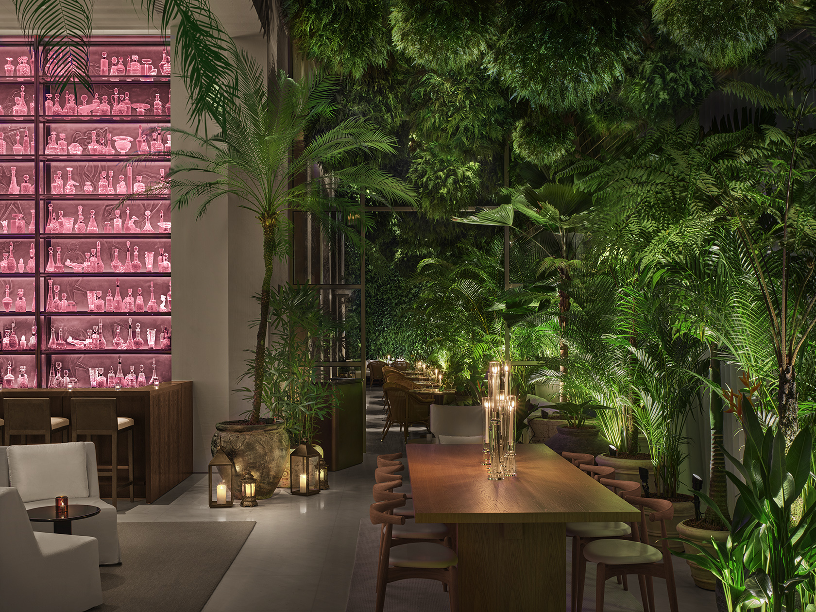 Lobby Bar - コンサバトリーエリア