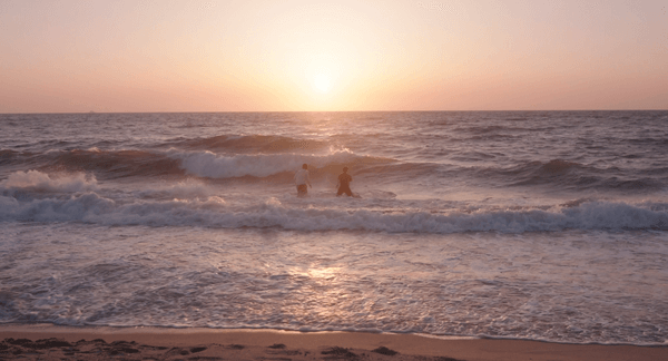 ロケ地となった日置市吹上浜