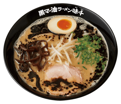 九州熊本豚骨黒マー油ラーメン味千980円(税込)