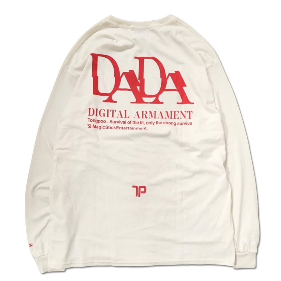 DA L/S TEE(NATURAL) 8,500円(税抜)