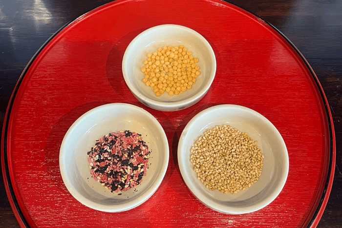 店内限定のトッピング