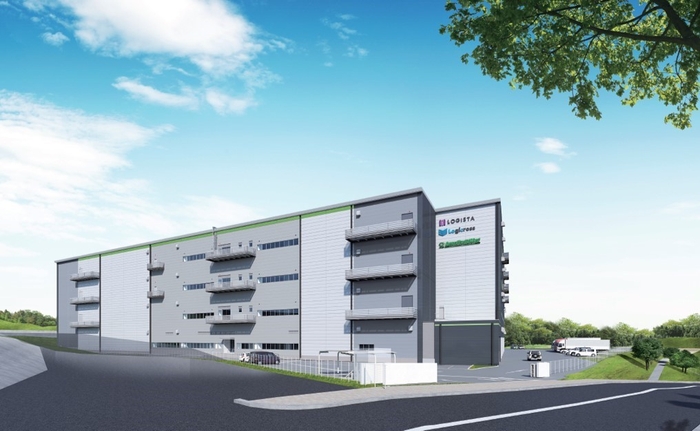 ロジスタ・ロジクロス茨木彩都(B棟)/外観パース