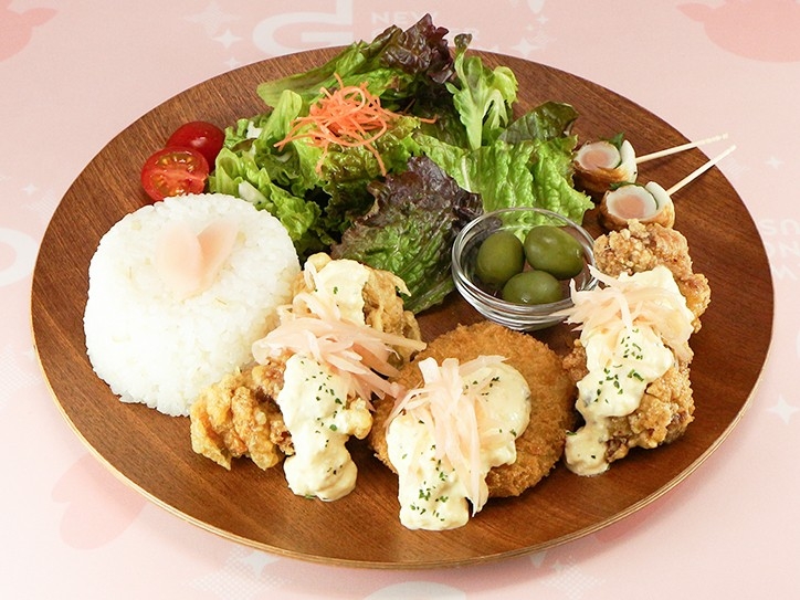 岩下の新生姜タルタル三昧プレート　1,350円