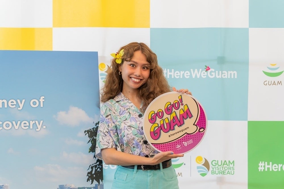 グアム政府観光局「GOGO! GUAMハファデイキャンペーン」大使・pecoさん