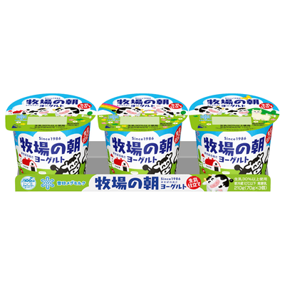 「牧場の朝ヨーグルト 生乳仕立て」