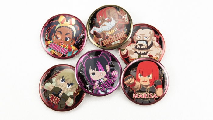 トレーディングメタルアートバッジ(ストリートファイター6 POP)vol.2 全6種