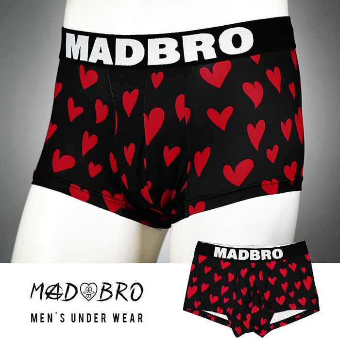 Heart Patterned Under Wear （Men'ｓ）