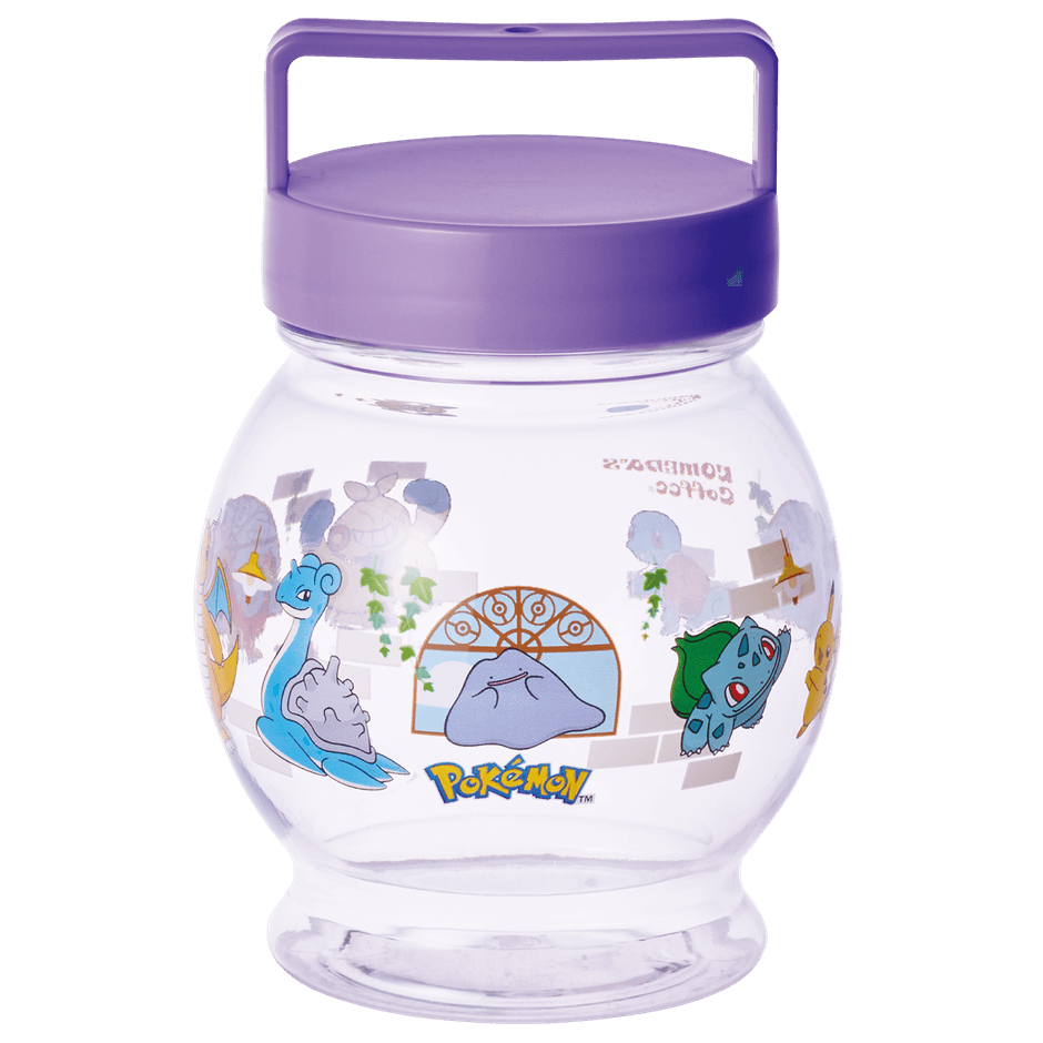 【コメダ珈琲店・おかげ庵】コメダ珈琲店のミニダルマグラス風小物入れ