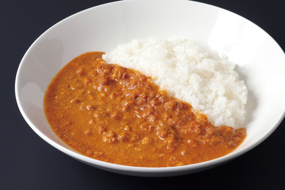 「ゴールデンポークキーマカレー」調理イメージ