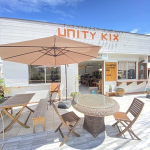 南大阪　貝塚市　UNITY KIXビーチリゾートー二色の浜 　非日常感抜群のガーデン空間で、 グループ貸し切りBBQプラン　9月2日スタート！！