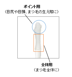 『まつ毛セラムII』チップ使い方