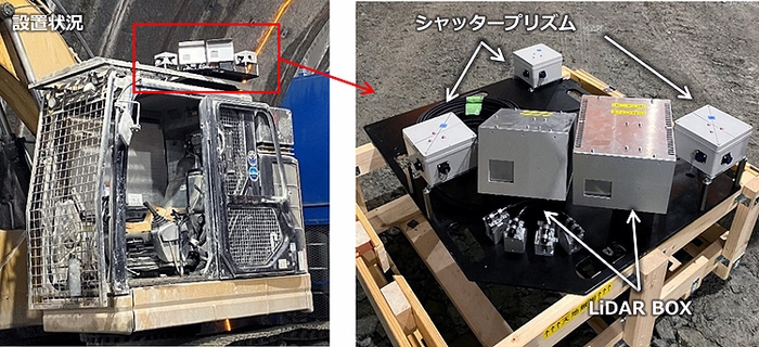 写真1：あたり検知システム概要