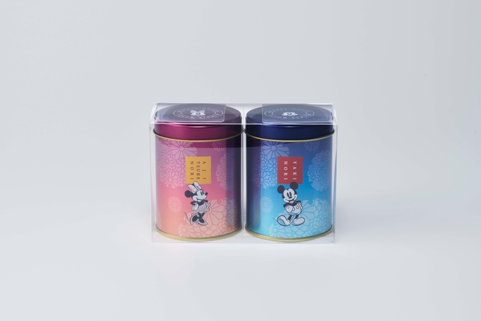 焼海苔・味附海苔2缶入／ディズニー　(C)Disney