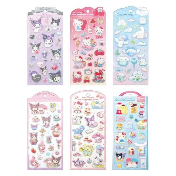 【予約品】クロミの夢カワイイパールマシュマロシール!マシュマロのような柔らかさと乙女風のイラストにクロミ推しもキュン。