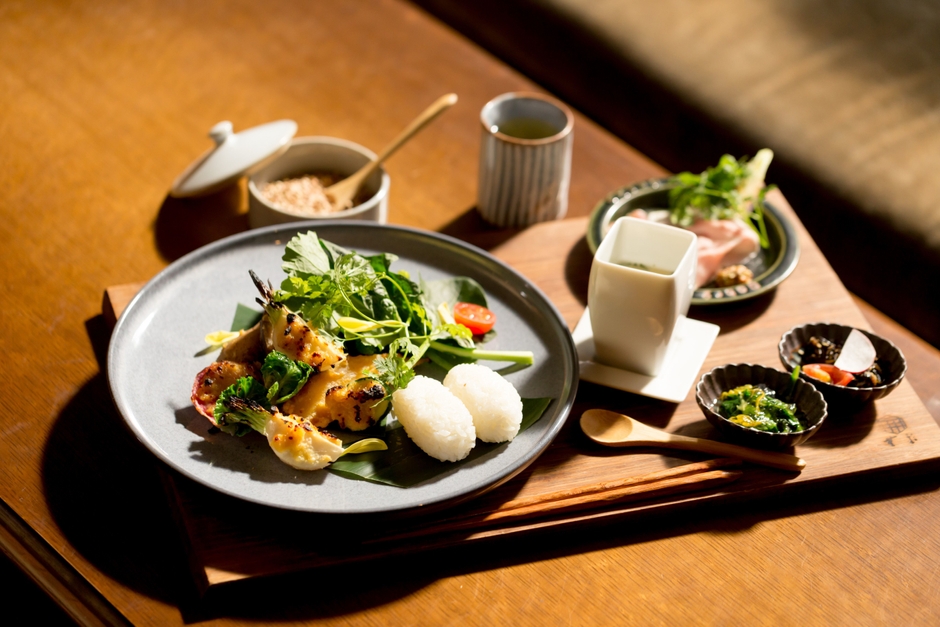 ランチ野菜の西京焼きプレート