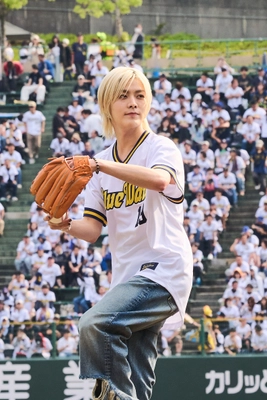 NCT ユウタさんが特別始球式に登板！ ほっともっとフィールド神戸にて 「#つながる、韓国 KOREA DAY」を開催　 神戸空港から2時間で行ける韓国旅行をPR