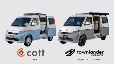 メイン画像「レクビィ　コット」と「ホビクル　タウンランダー」