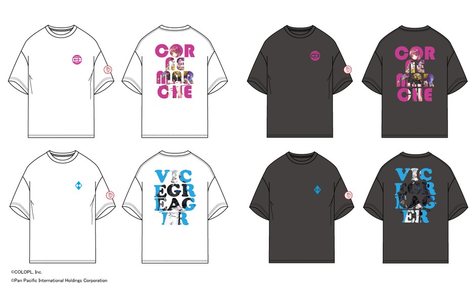 Tシャツ(WHITE/BLACK)