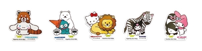 天王寺動物園SRC_ステッカー_集合