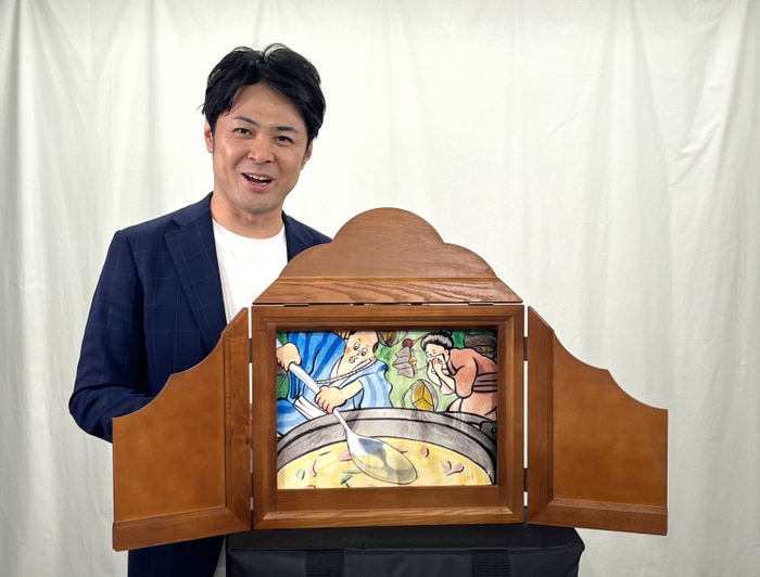 オリジナル紙芝居「スプーンサムライ」を公演予定