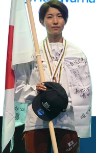 武藤唯選手、世界伐木チャンピオンシップで個人総合金メダル獲得!