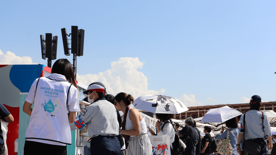 熱中症対策アドバイザー運営スタッフへの声掛け